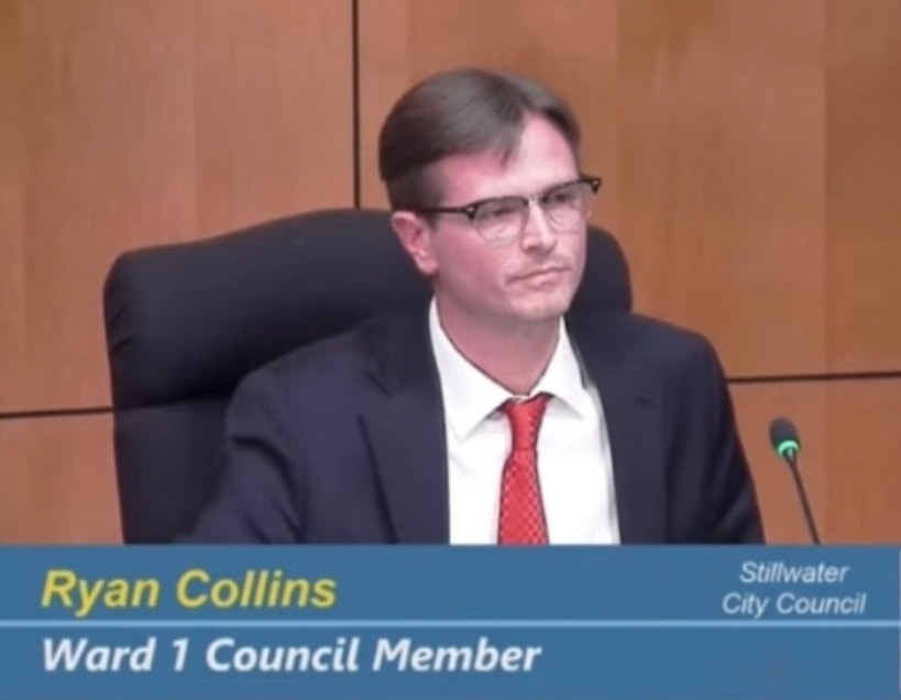 Ryan Collins meeting with Ward 1 residents